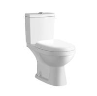YS22211S Retro design 2-delig keramisch toilet, kortgekoppeld P-trap diepspoeltoilet;