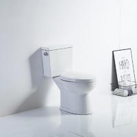 YS22241 2-delig keramisch toilet, verlengd toilet met beugel, TISI/SNI gecertificeerd toilet;