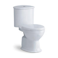 YS22262S 2-delig keramisch toilet, P-sifon diepspoeltoilet;