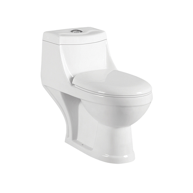 YS24106 Keramisch toilet uit één stuk, P-sifon, diepspoel;