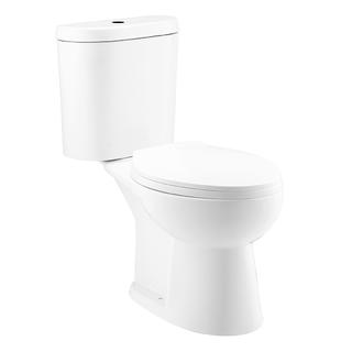 YS22203 2-delig keramisch toilet, verlengd toilet met beugel, TISI/SNI gecertificeerd toilet;