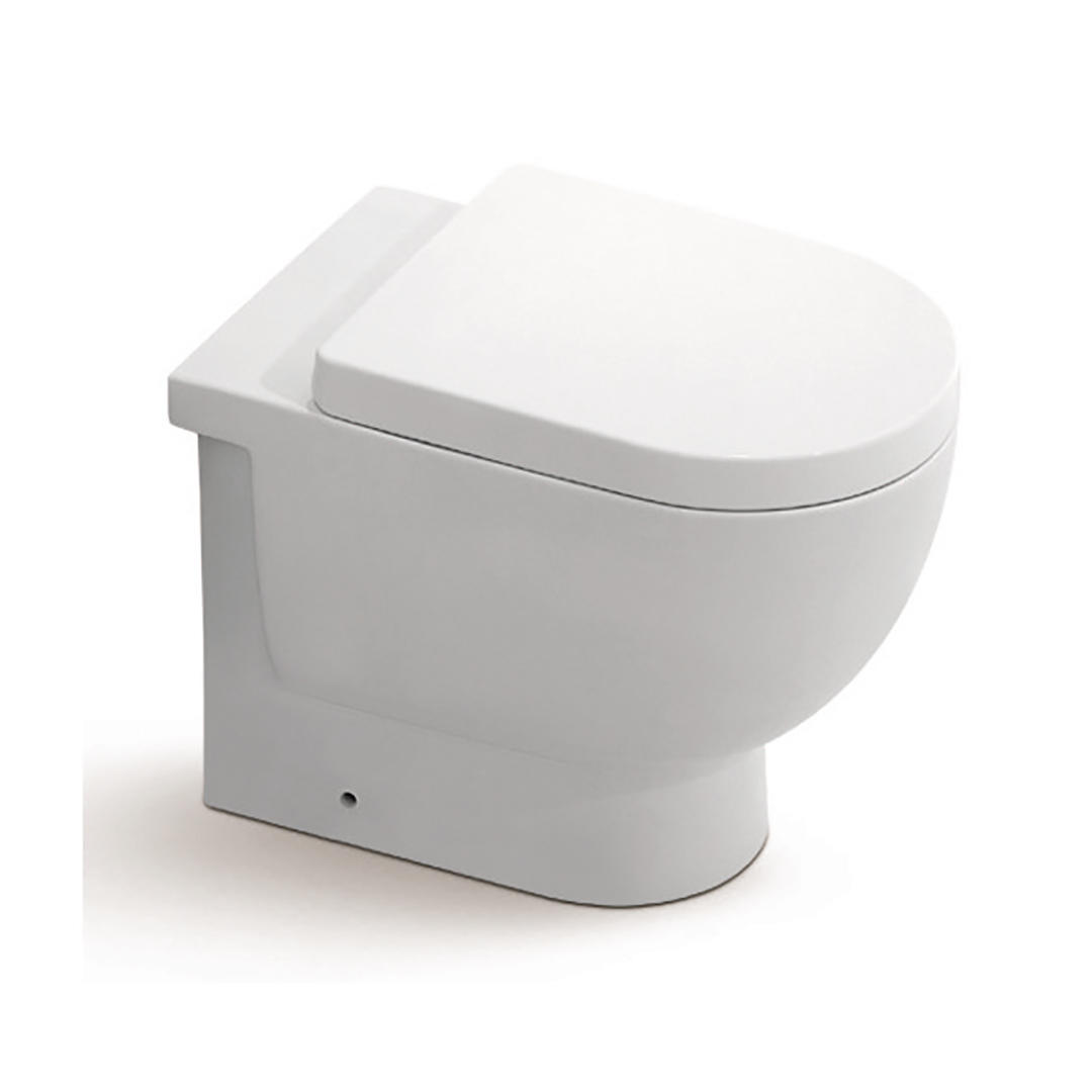 YS22214F Enkelstaand keramisch toilet, P-sifon diepspoeltoilet;