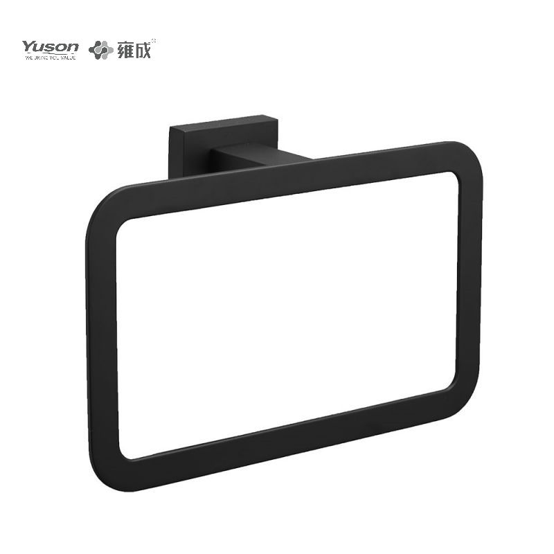 13410 Strak Badkameraccessoires, Handdoekring, Handdoekhouder, Zink/Messing/SUS Handdoekhouder, wandmontage (Serie 13400)