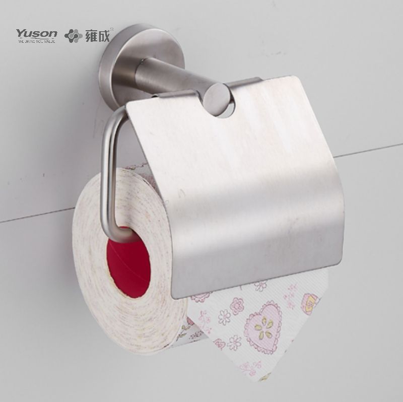 15586 Strak Badkameraccessoires, Toiletrolhouder, Zink/Messing/SUS Toiletpapierrolhouder, wandmontage (Serie 15500)