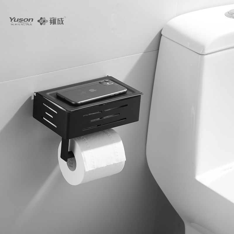 18786C Strakke badkameraccessoires, toiletrolhouder, zink/messing/SUS toiletpapierrolhouder, wandmontage (Serie 18700)