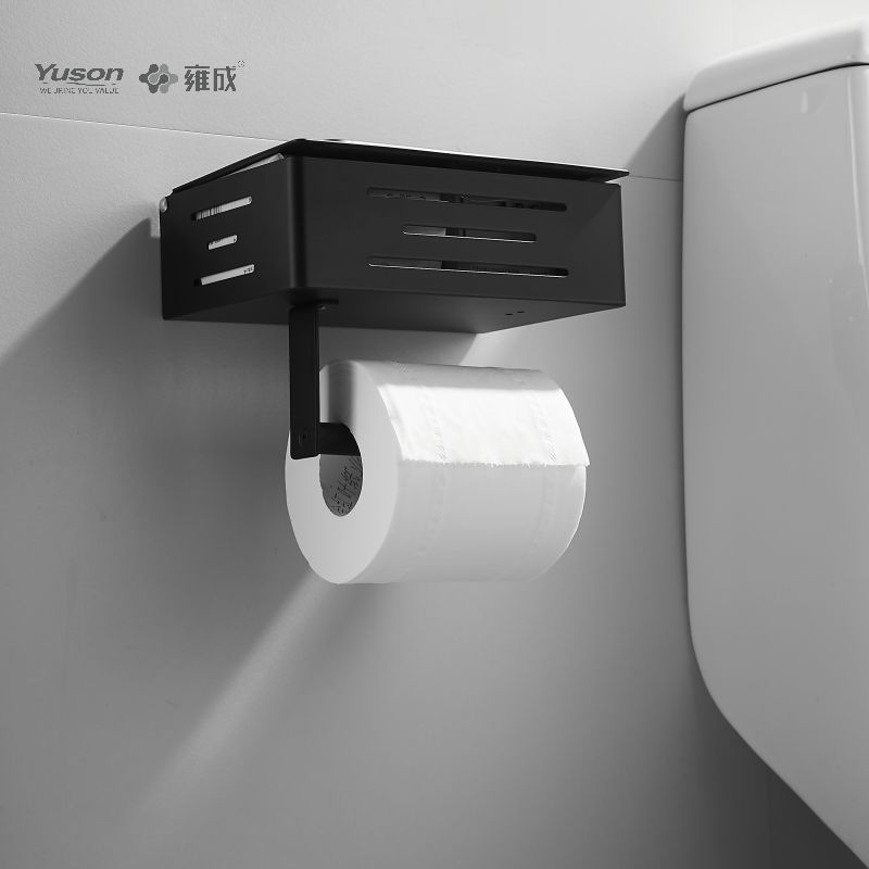 18786C Strakke badkameraccessoires, toiletrolhouder, zink/messing/SUS toiletpapierrolhouder, wandmontage (Serie 18700)