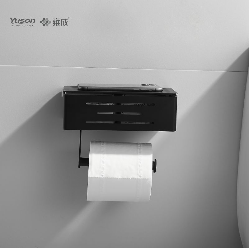 18786C Strakke badkameraccessoires, toiletrolhouder, zink/messing/SUS toiletpapierrolhouder, wandmontage (Serie 18700)