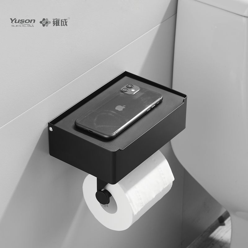 18786D Strak Badkameraccessoires, Toiletrolhouder, Zink/Messing/SUS Toiletpapierrolhouder, wandmontage (Serie 18700)