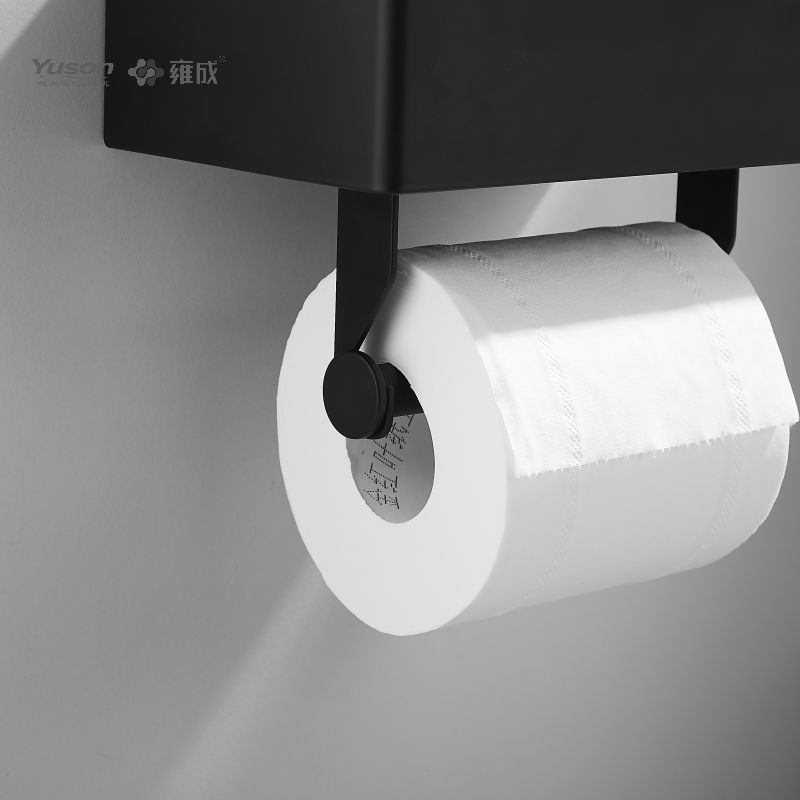 18786D Strak Badkameraccessoires, Toiletrolhouder, Zink/Messing/SUS Toiletpapierrolhouder, wandmontage (Serie 18700)