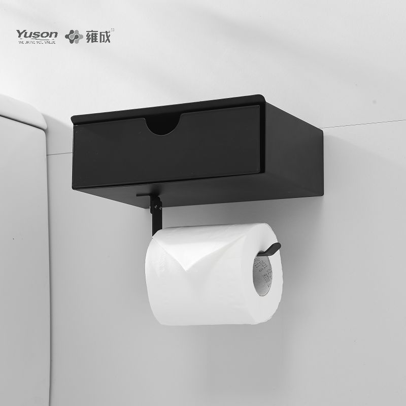18786G Strakke badkameraccessoires, toiletrolhouder, zink/messing/SUS toiletpapierrolhouder, wandmontage (Serie 18700)