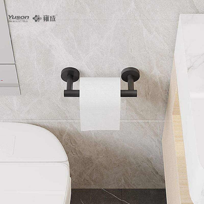 19286P Strakke badkameraccessoires, toiletrolhouder, zink/messing/SUS toiletpapierrolhouder, wandmontage (Serie 19200)