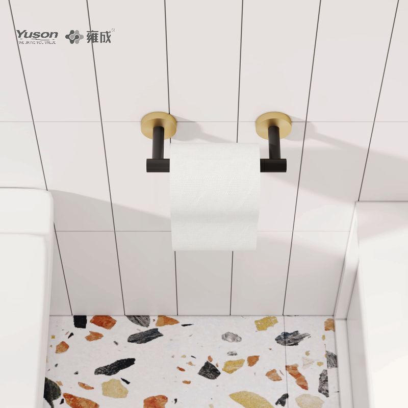 19286P Strakke badkameraccessoires, toiletrolhouder, zink/messing/SUS toiletpapierrolhouder, wandmontage (Serie 19200)