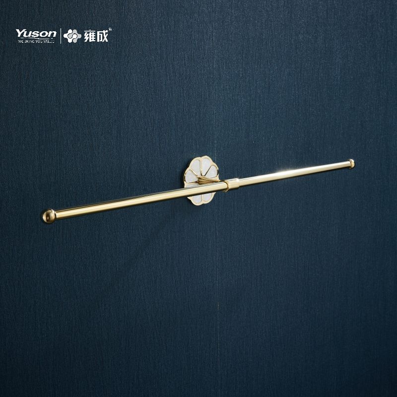 21024D Strakke badkameraccessoires, 2-polige handdoekstangen, 24”, Handdoekhouder, Zink/Messing/SUS Handdoekhouder, wandmontage (Serie 21000)