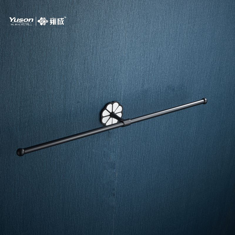 21024D Strakke badkameraccessoires, 2-polige handdoekstangen, 24”, Handdoekhouder, Zink/Messing/SUS Handdoekhouder, wandmontage (Serie 21000)