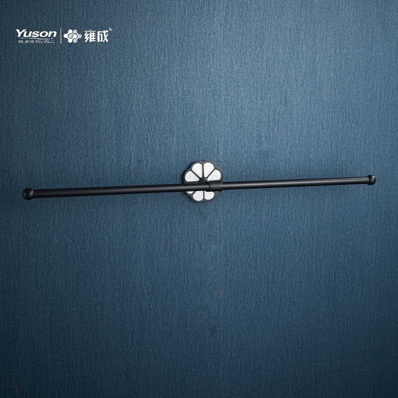 21024D Strakke badkameraccessoires, 2-polige handdoekstangen, 24”, Handdoekhouder, Zink/Messing/SUS Handdoekhouder, wandmontage (Serie 21000)