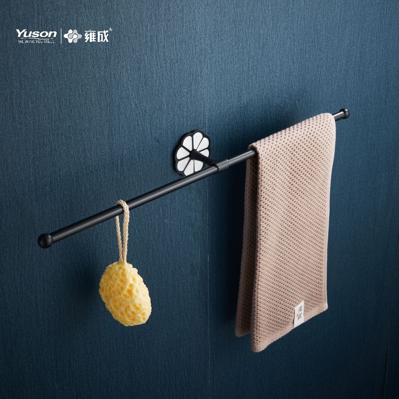 21024D Strakke badkameraccessoires, 2-polige handdoekstangen, 24”, Handdoekhouder, Zink/Messing/SUS Handdoekhouder, wandmontage (Serie 21000)