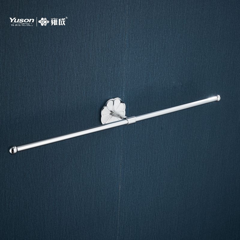 21024D Strakke badkameraccessoires, 2-polige handdoekstangen, 24”, Handdoekhouder, Zink/Messing/SUS Handdoekhouder, wandmontage (Serie 21000)