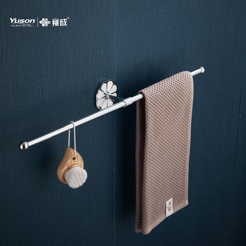 21024D Strakke badkameraccessoires, 2-polige handdoekstangen, 24”, Handdoekhouder, Zink/Messing/SUS Handdoekhouder, wandmontage (Serie 21000)