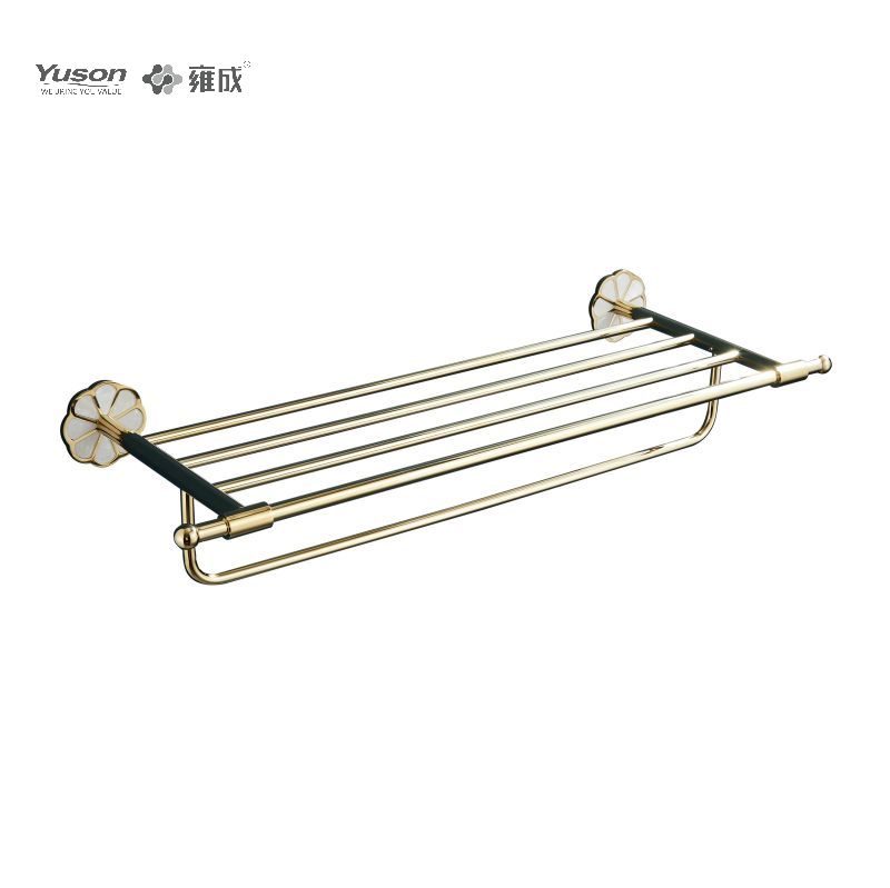21062 Strak Badkameraccessoires, Handdoekplanken, Handdoekrek, Zink/Messing/SUS Handdoekhouder, wandmontage (Serie 21000)