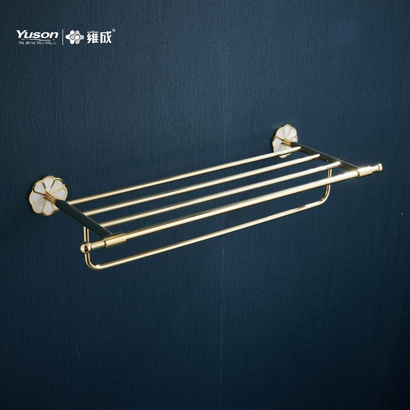 21062 Strak Badkameraccessoires, Handdoekplanken, Handdoekrek, Zink/Messing/SUS Handdoekhouder, wandmontage (Serie 21000)