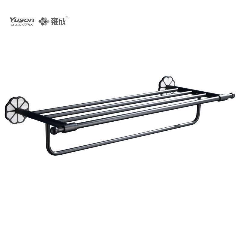21062 Strak Badkameraccessoires, Handdoekplanken, Handdoekrek, Zink/Messing/SUS Handdoekhouder, wandmontage (Serie 21000)