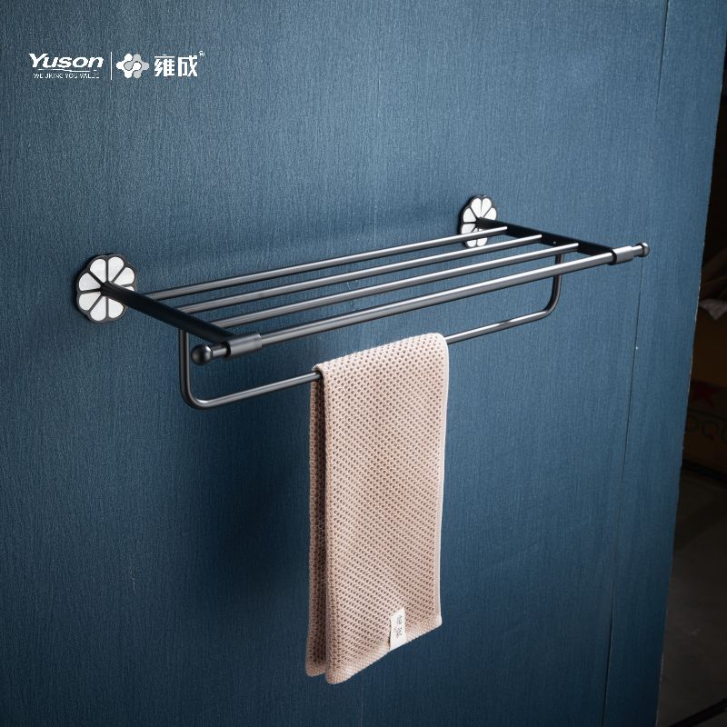 21062 Strak Badkameraccessoires, Handdoekplanken, Handdoekrek, Zink/Messing/SUS Handdoekhouder, wandmontage (Serie 21000)
