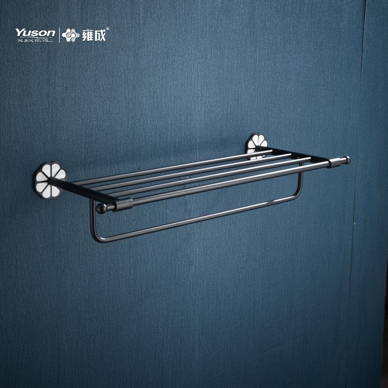 21062 Strak Badkameraccessoires, Handdoekplanken, Handdoekrek, Zink/Messing/SUS Handdoekhouder, wandmontage (Serie 21000)