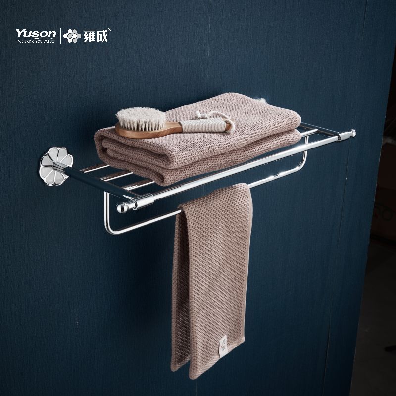 21062 Strak Badkameraccessoires, Handdoekplanken, Handdoekrek, Zink/Messing/SUS Handdoekhouder, wandmontage (Serie 21000)