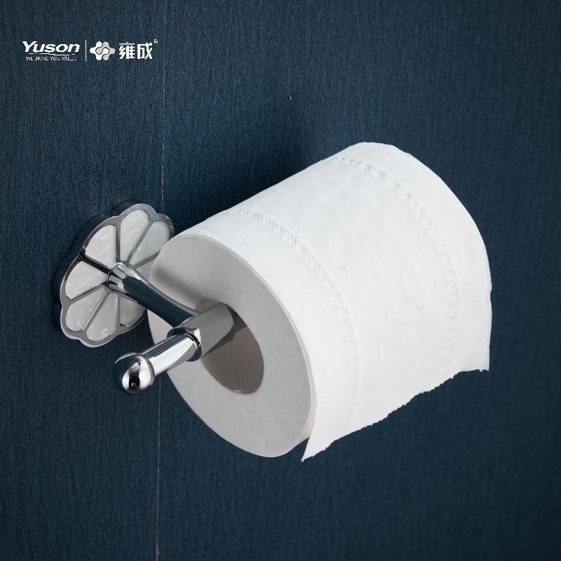 21086 Strak Badkameraccessoires, Toiletrolhouder, Zink/Messing/SUS Toiletpapierrolhouder, wandmontage (Serie 21000)